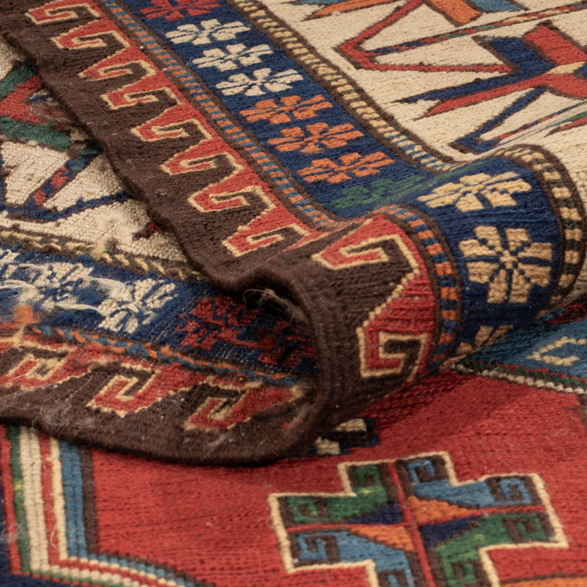 Kelim Rug - Oriental - Soumak - 281 x 203 cm - red