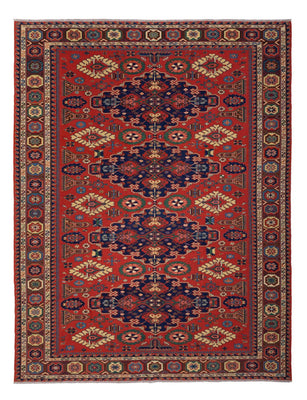 Kelim Rug - Oriental - Soumak - 318 x 241 cm - red