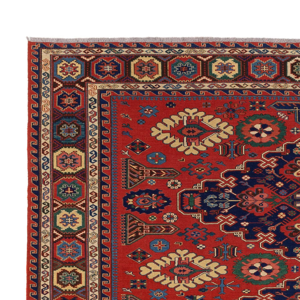 Kelim Rug - Oriental - Soumak - 318 x 241 cm - red