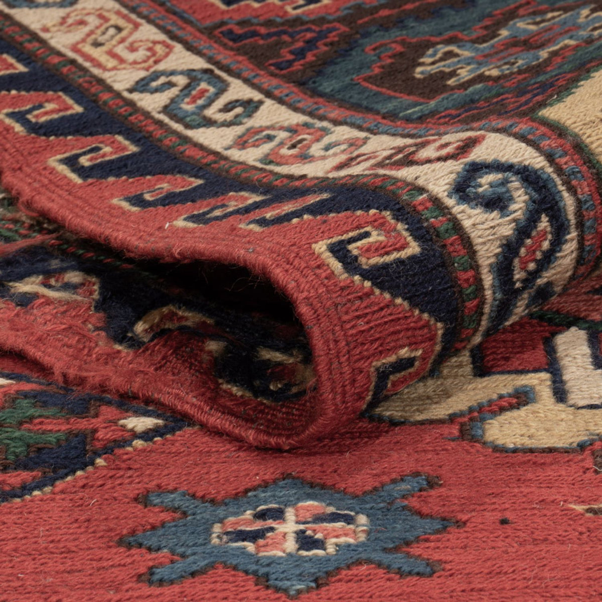 Kelim Rug - Oriental - Soumak - 318 x 241 cm - red