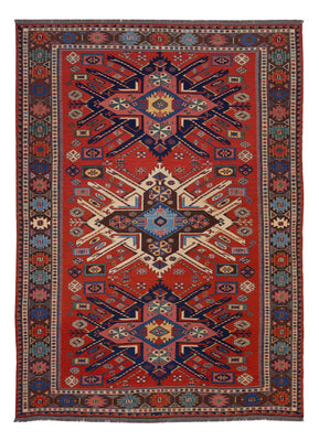 Kelim Rug - Oriental - Soumak - 292 x 218 cm - red