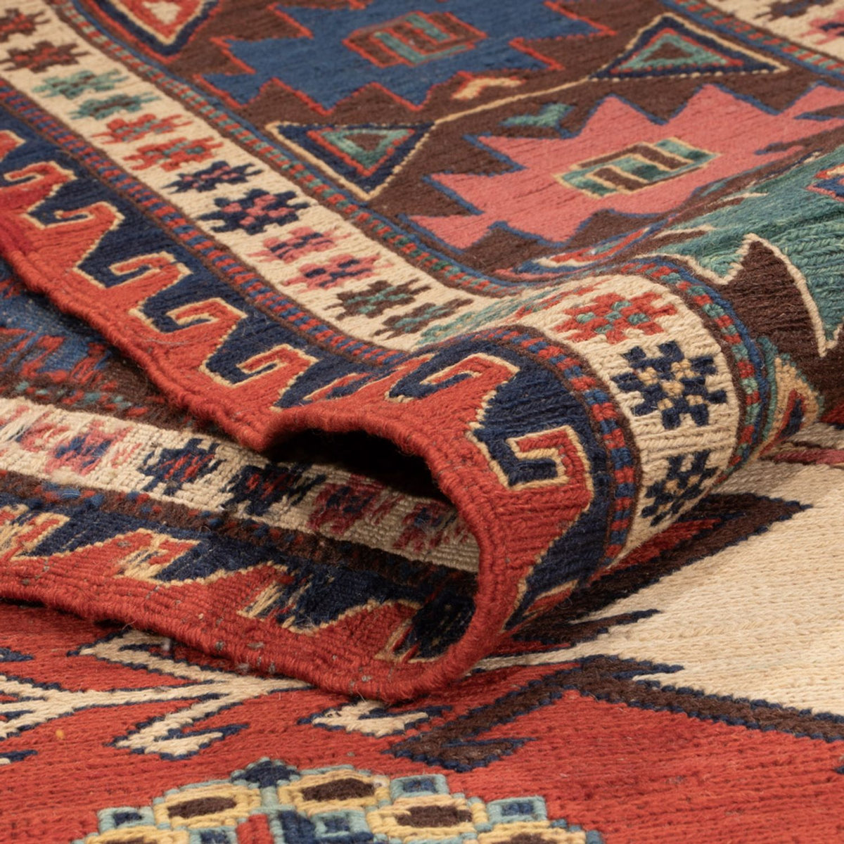 Kelim Rug - Oriental - Soumak - 292 x 218 cm - red