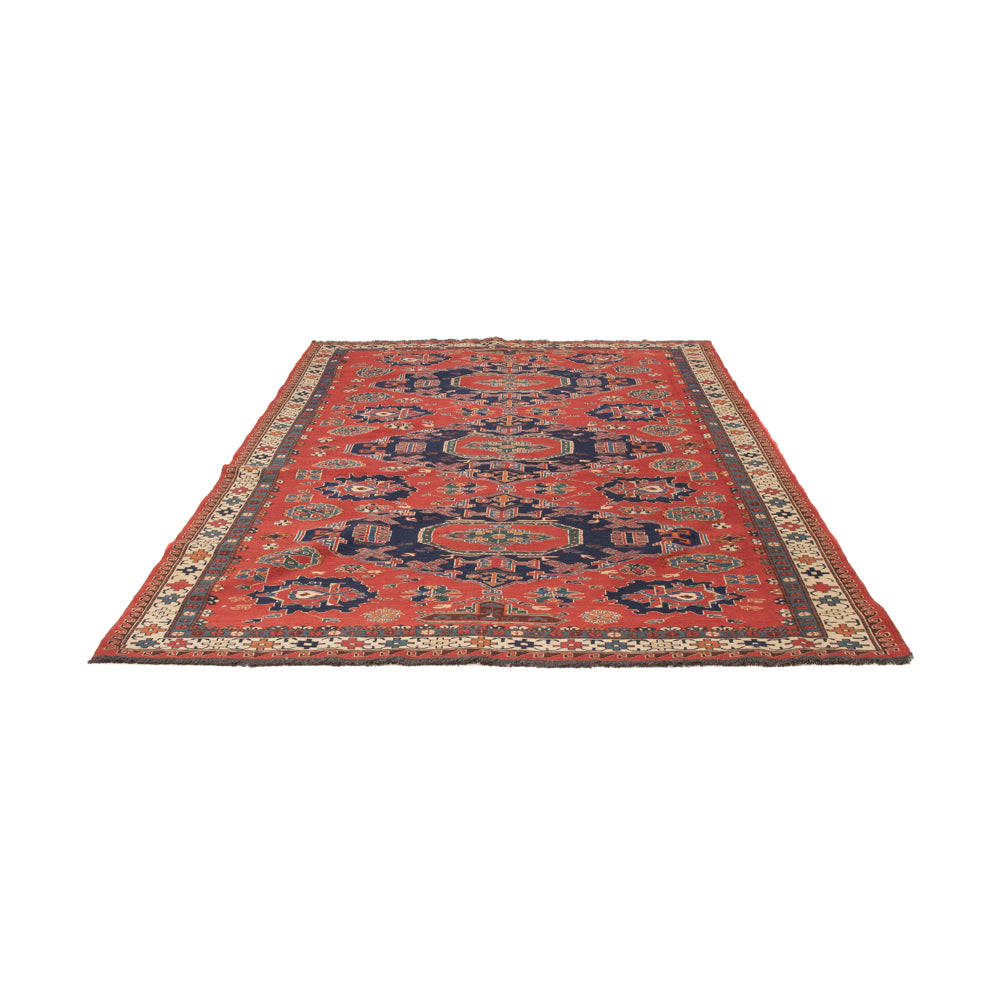 Kelim Rug - Oriental - Soumak - 263 x 178 cm - red