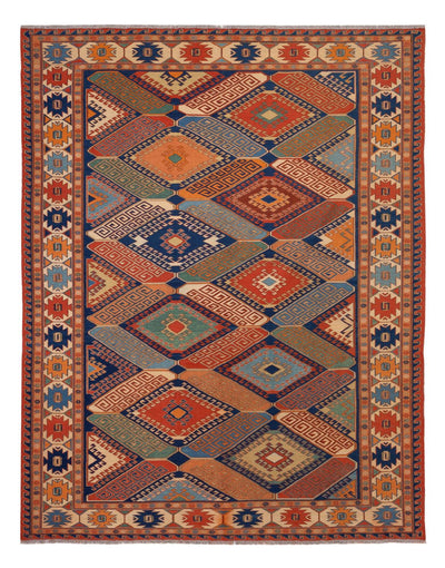 Afghan Kilim Rug 205x272cm