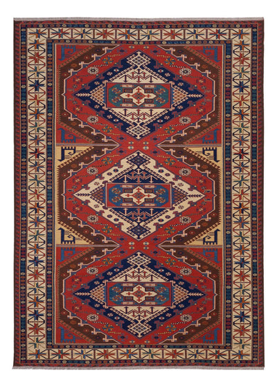 Afghan Kilim Rug 204x282cm