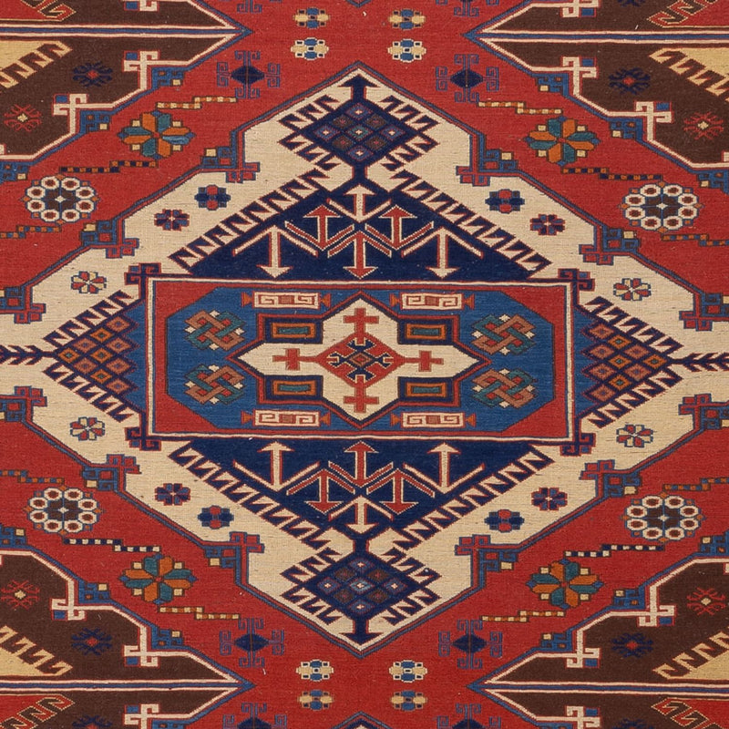 Kelim Rug - Oriental - Soumak - 282 x 204 cm - red