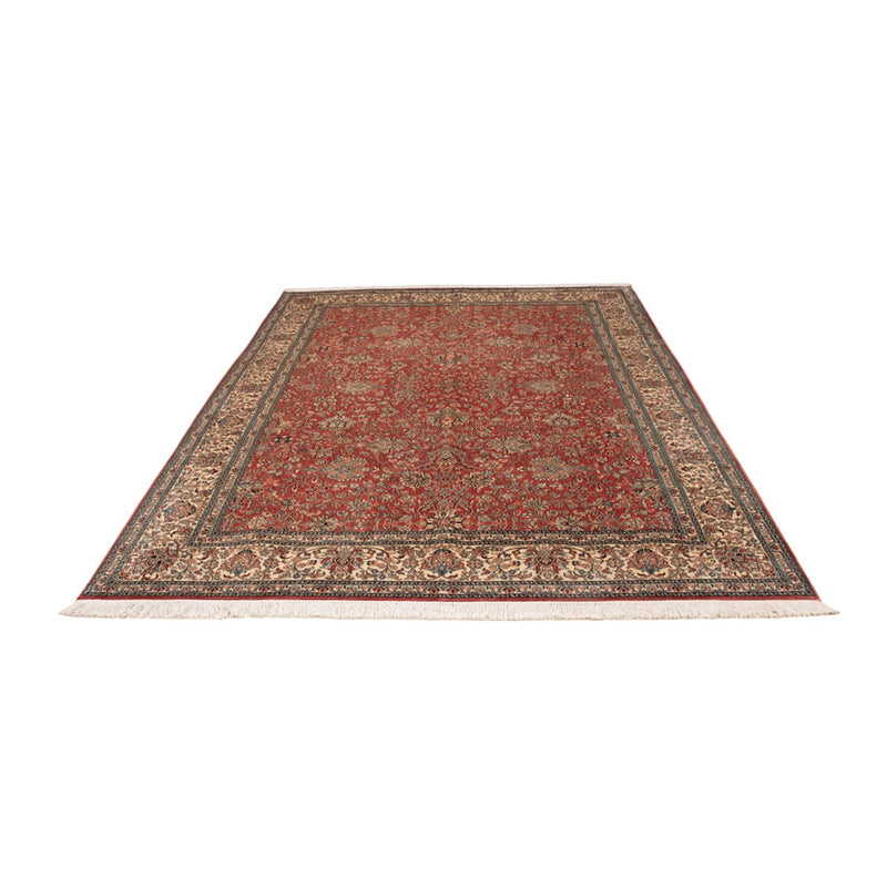 Silk Rug - Kashmir Silk - 268 x 184 cm - light red