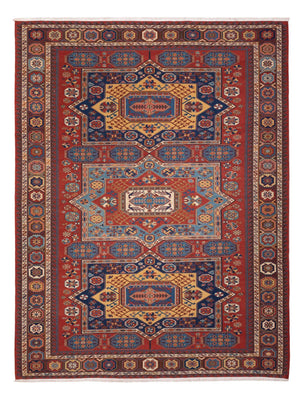 Kelim Rug - Oriental - Soumak - 329 x 256 cm - red