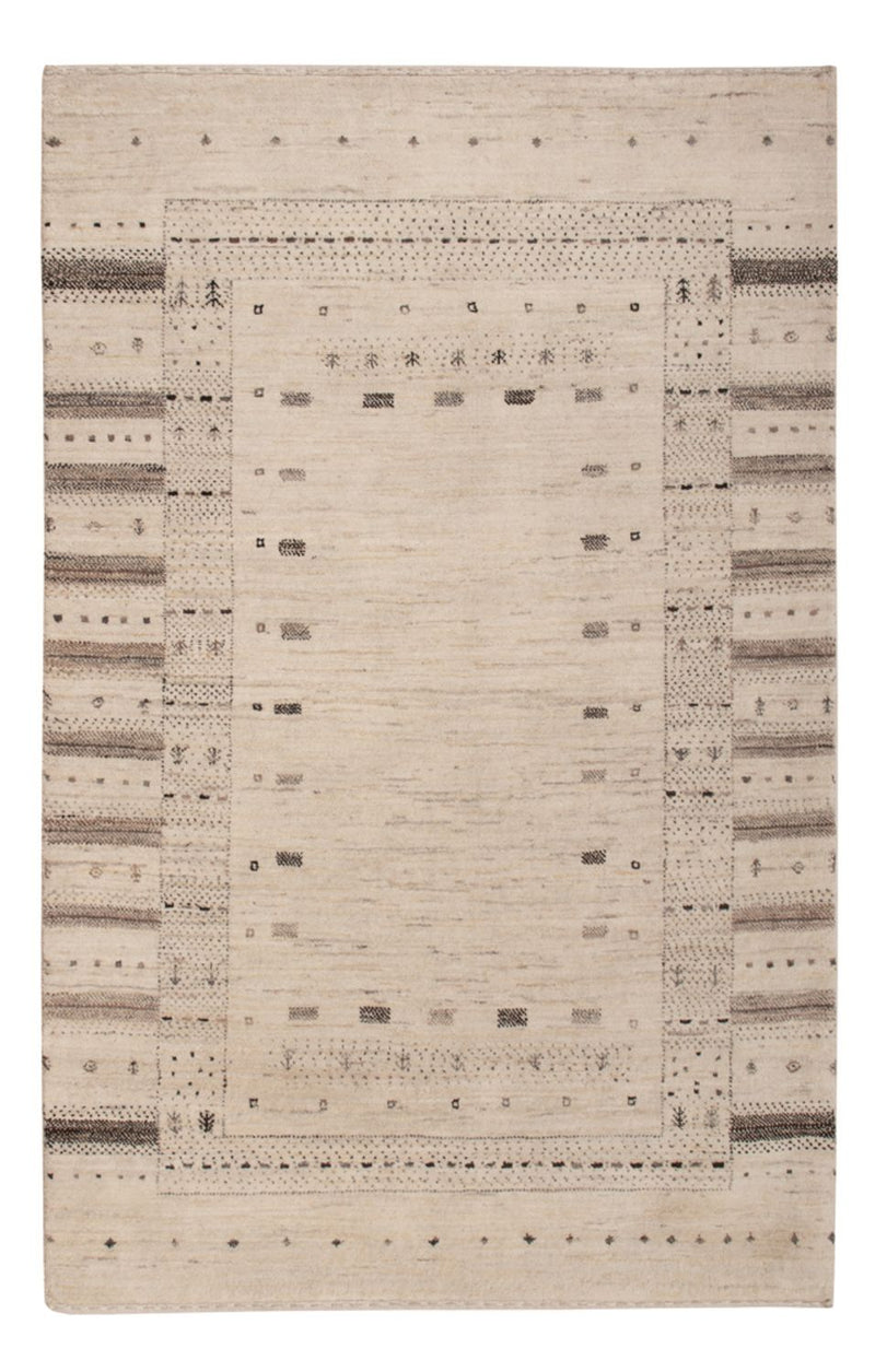 Gabbeh Rug - Loribaft Indus - 152 x 105 cm - cream