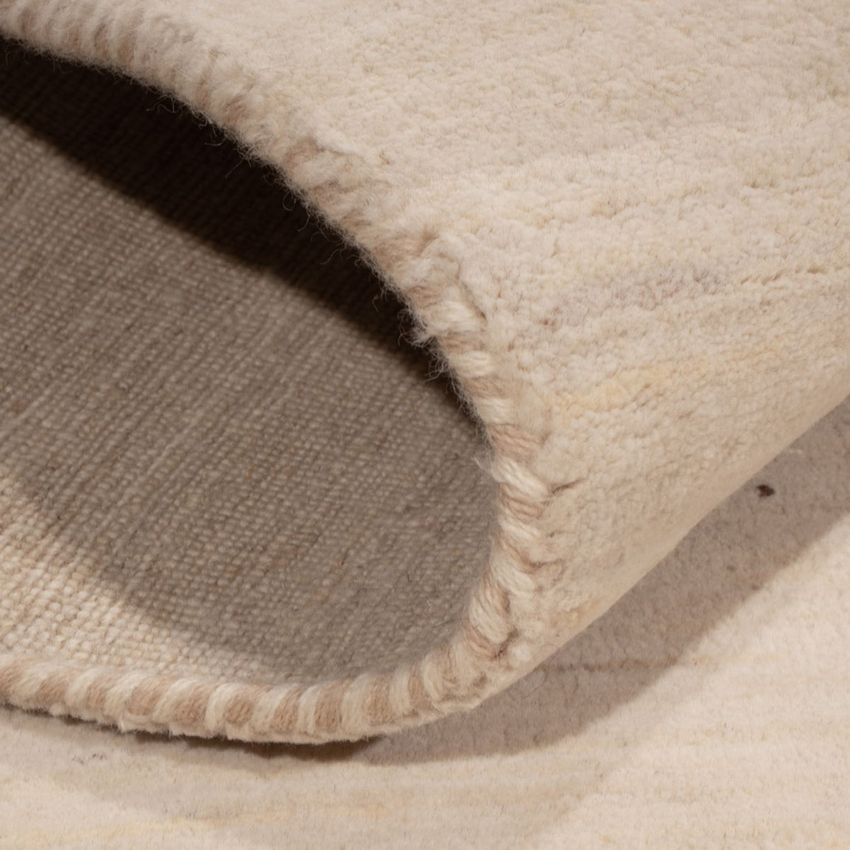 Gabbeh Rug - Loribaft Indus - 145 x 106 cm - cream