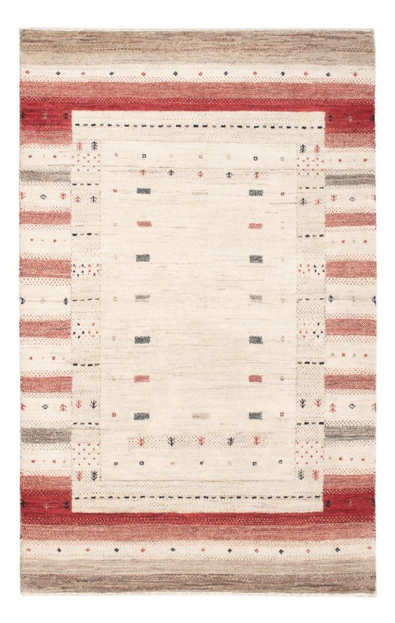 Gabbeh Rug - Loribaft Indus - 155 x 102 cm - beige