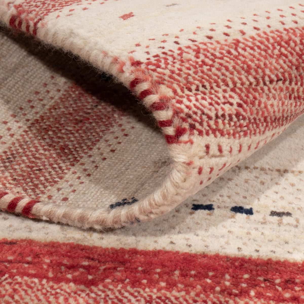 Gabbeh Rug - Loribaft Indus - 155 x 102 cm - beige