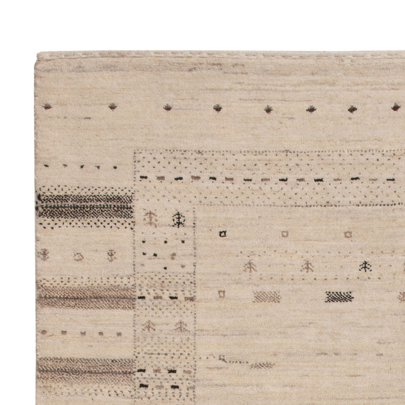 Gabbeh Rug - Loribaft Indus - 153 x 108 cm - beige