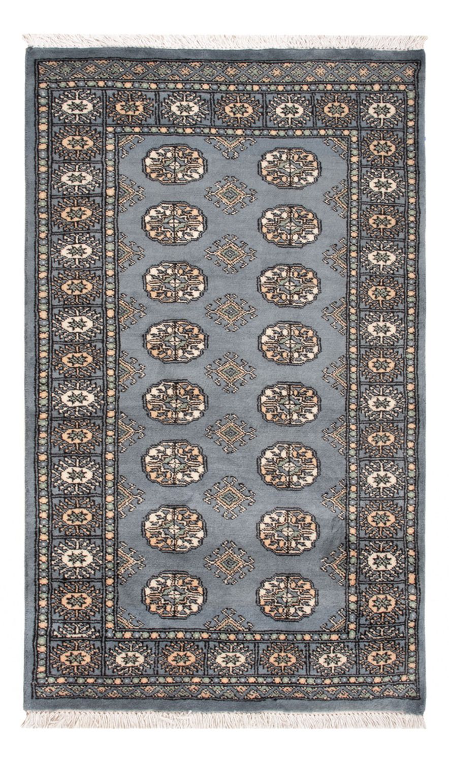 Pakistani Rug - 160 x 96 cm - light blue