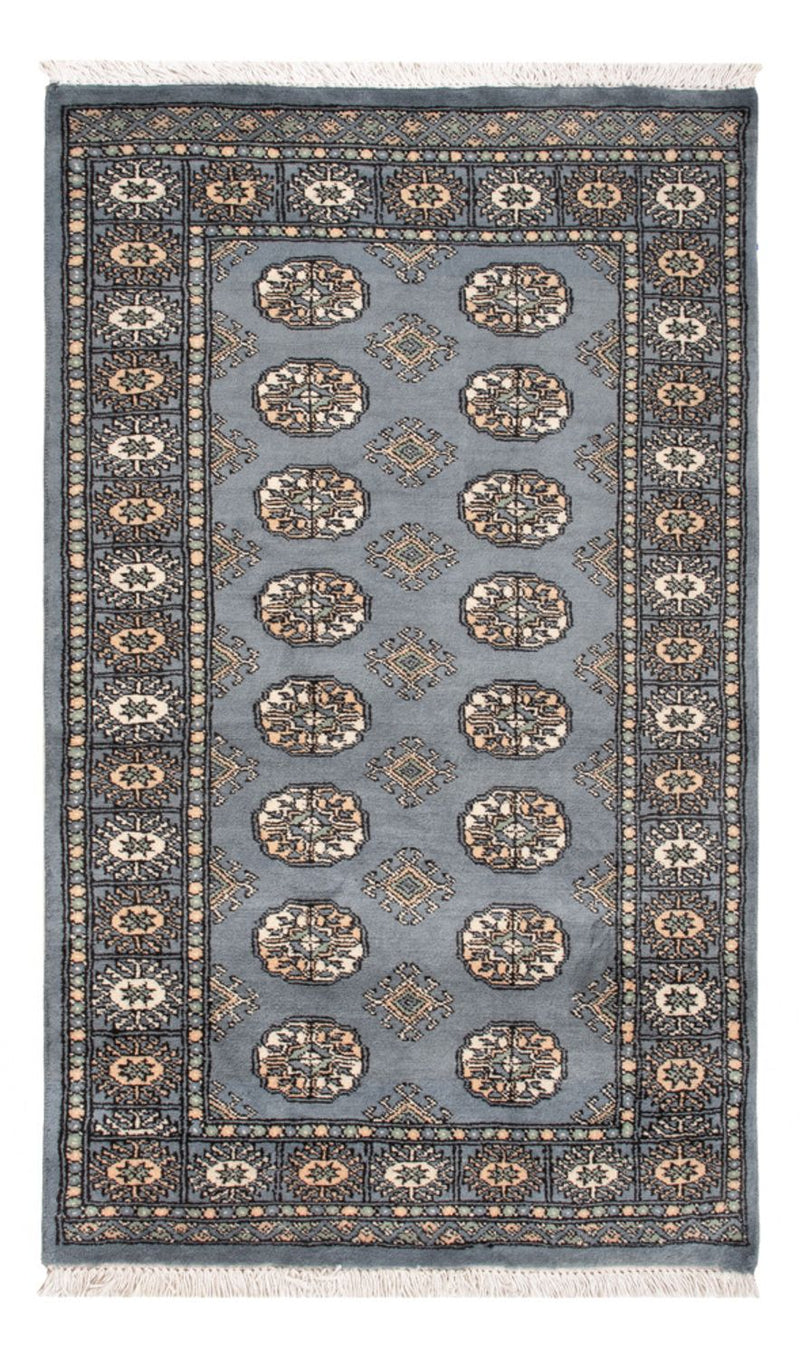 Pakistani Rug - 160 x 96 cm - light blue
