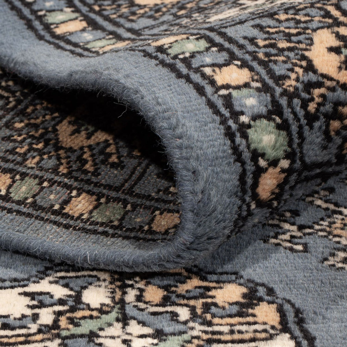 Pakistani Rug - 160 x 96 cm - light blue