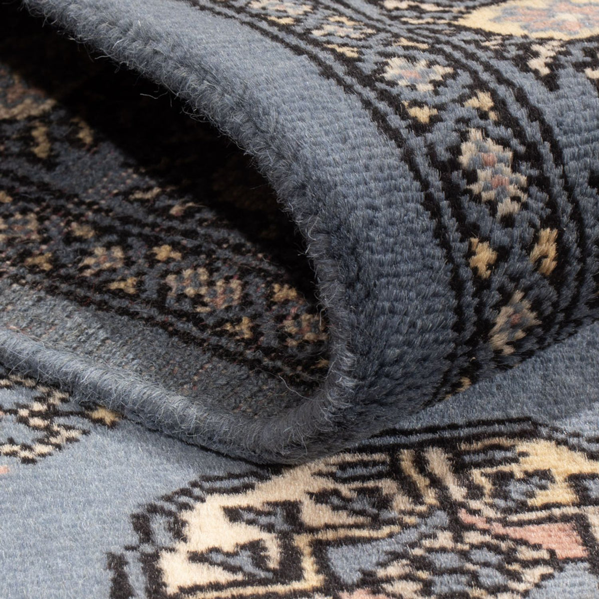 Pakistani Rug - 156 x 93 cm - light blue