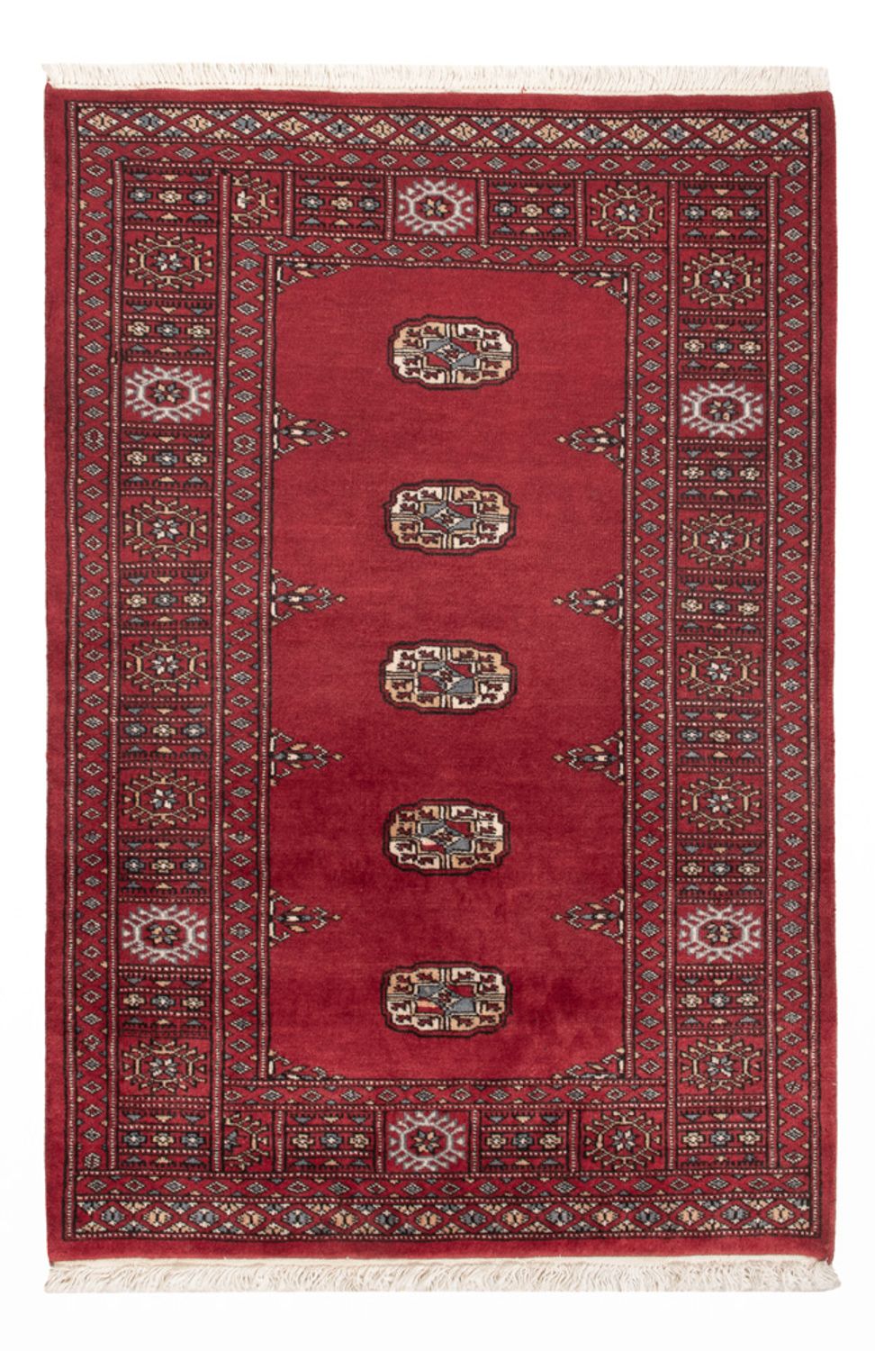Pakistani Rug - 132 x 89 cm - red
