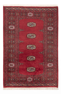 Pakistani Rug - 132 x 89 cm - red