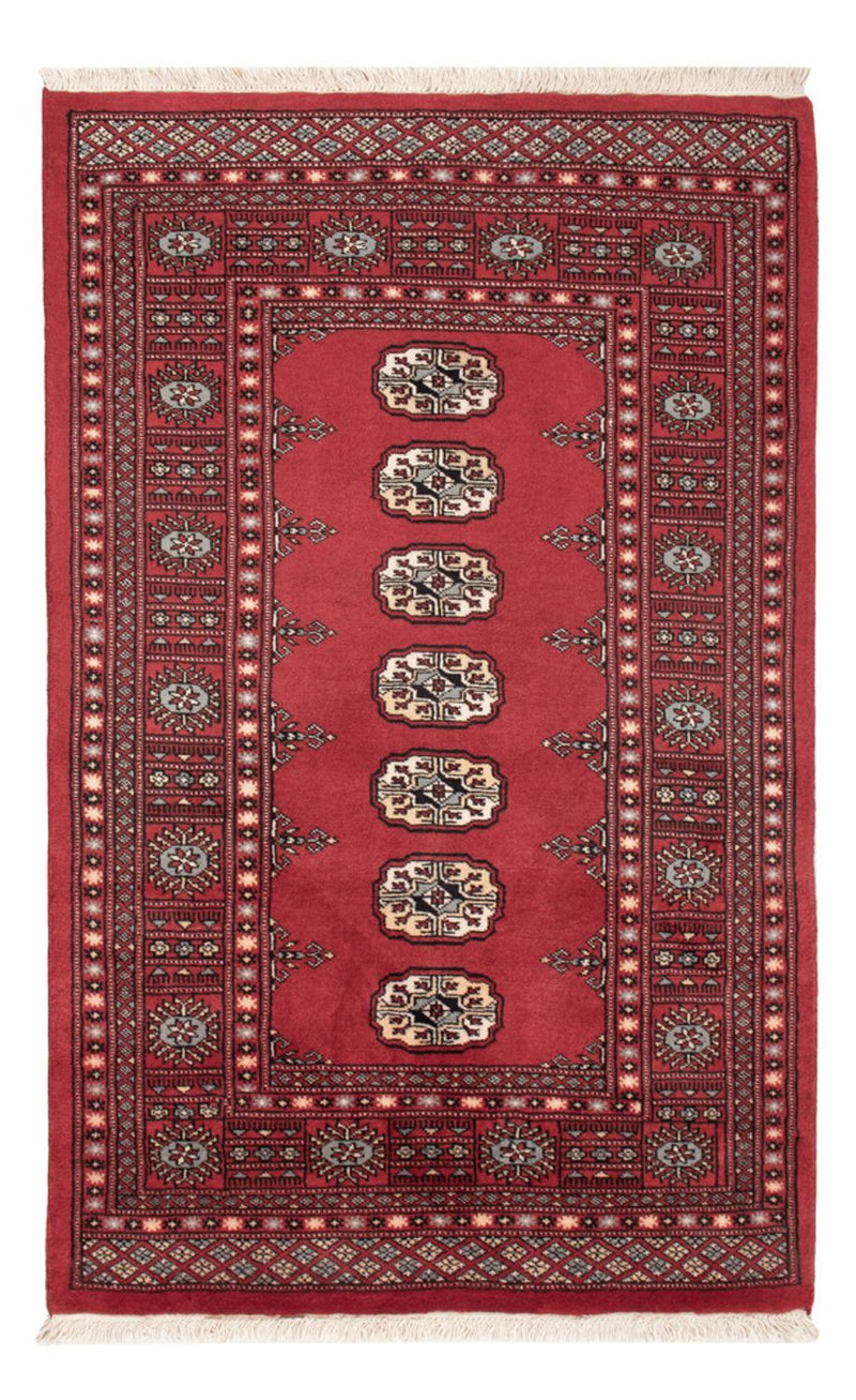 Pakistani Rug - 150 x 93 cm - red