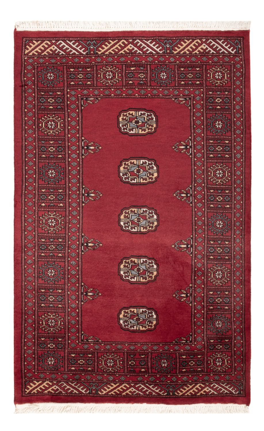 Pakistani Rug - 141 x 93 cm - red