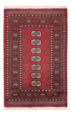 Pakistani Rug - 144 x 93 cm - red