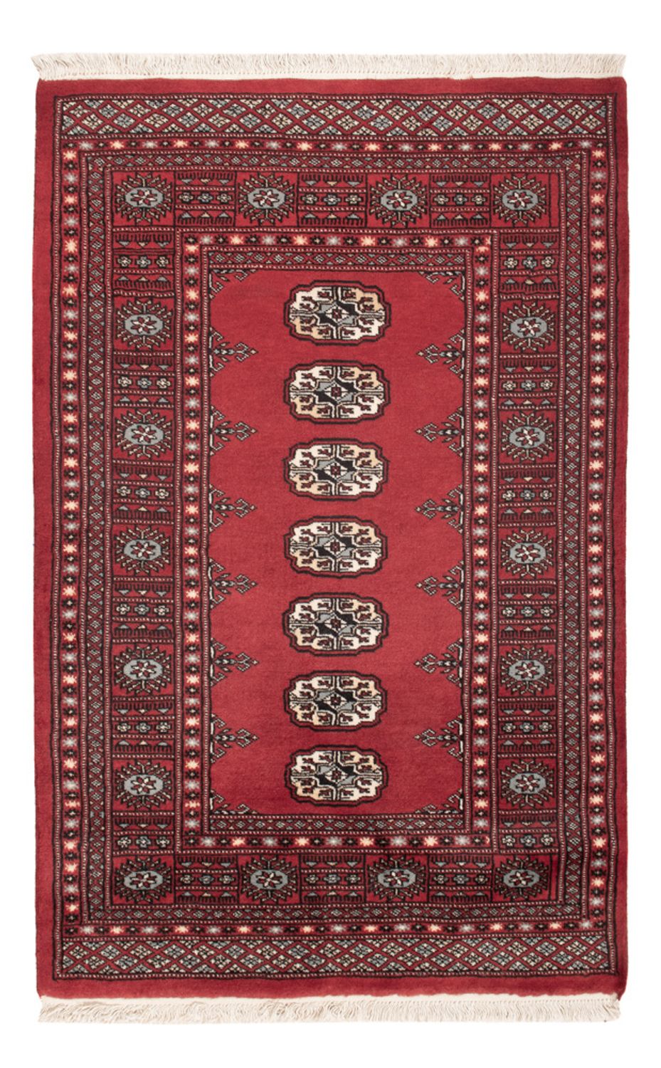 Pakistani Rug - 144 x 93 cm - red