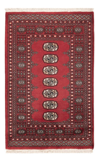 Pakistani Rug - 144 x 93 cm - red