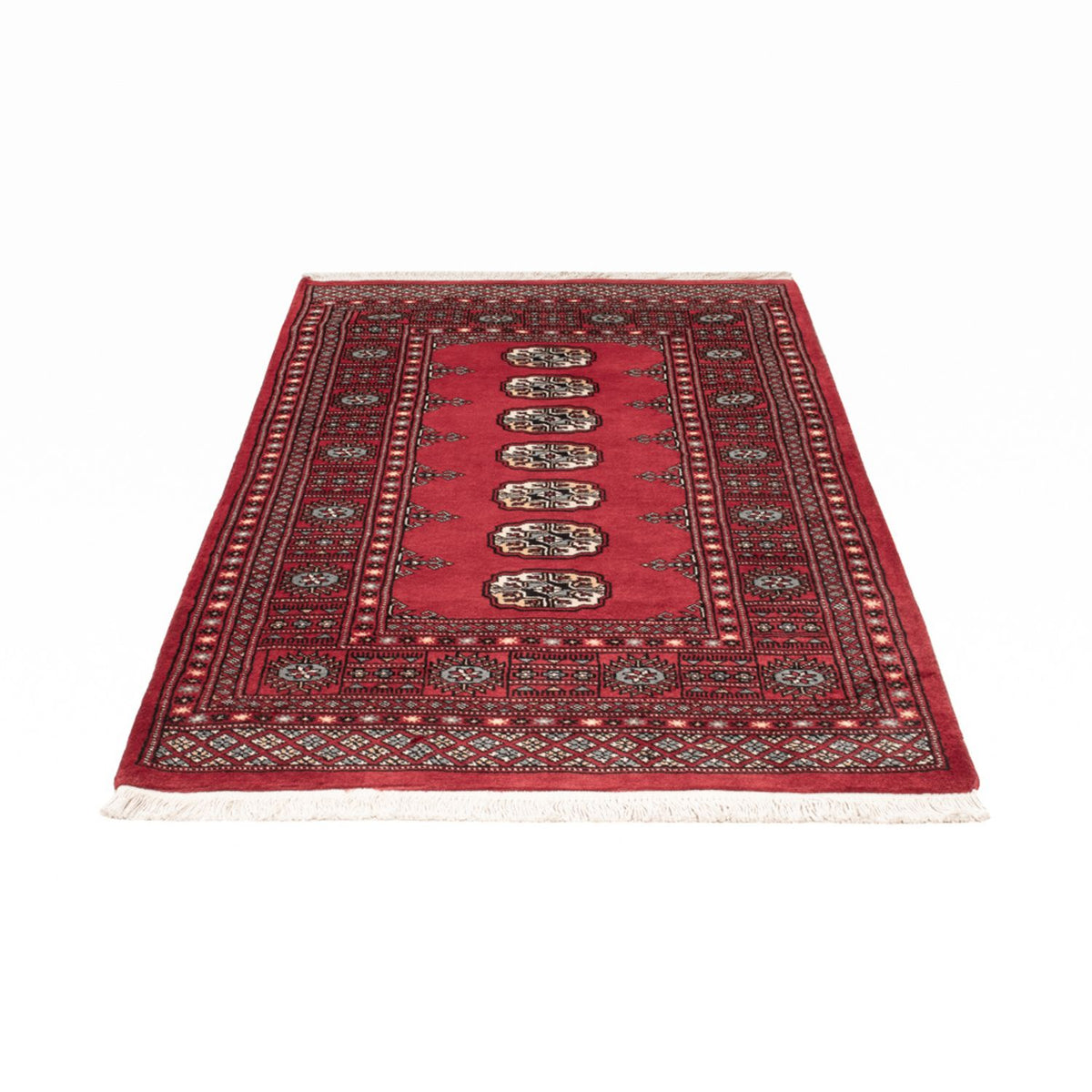 Pakistani Rug - 144 x 93 cm - red