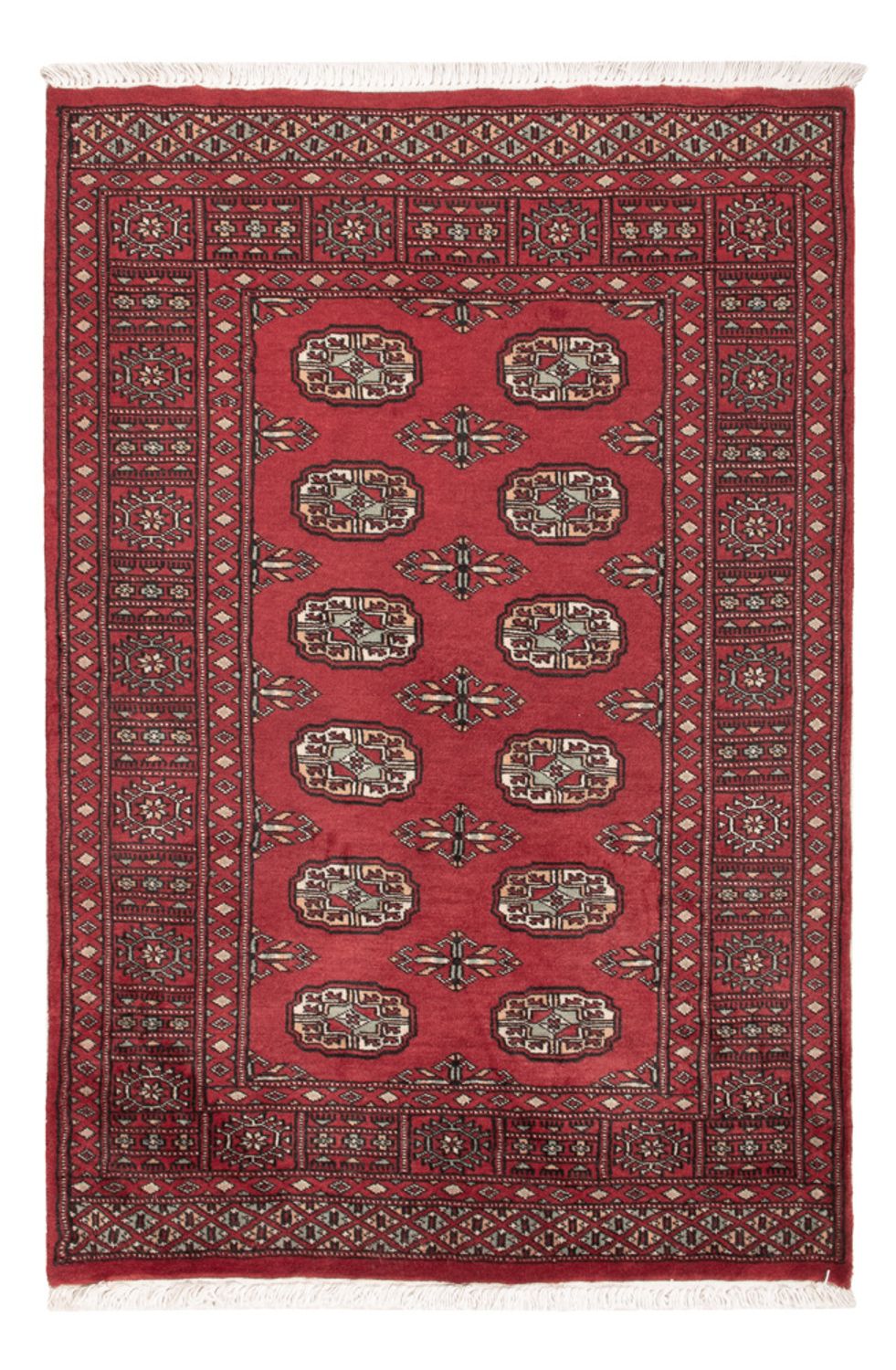 Pakistani Rug - 142 x 93 cm - red