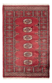 Pakistani Rug - 145 x 94 cm - red