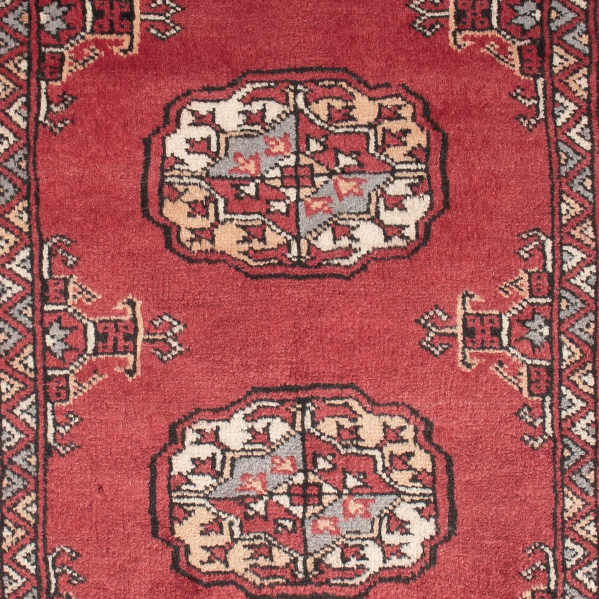 Pakistani Rug - 124 x 78 cm - red