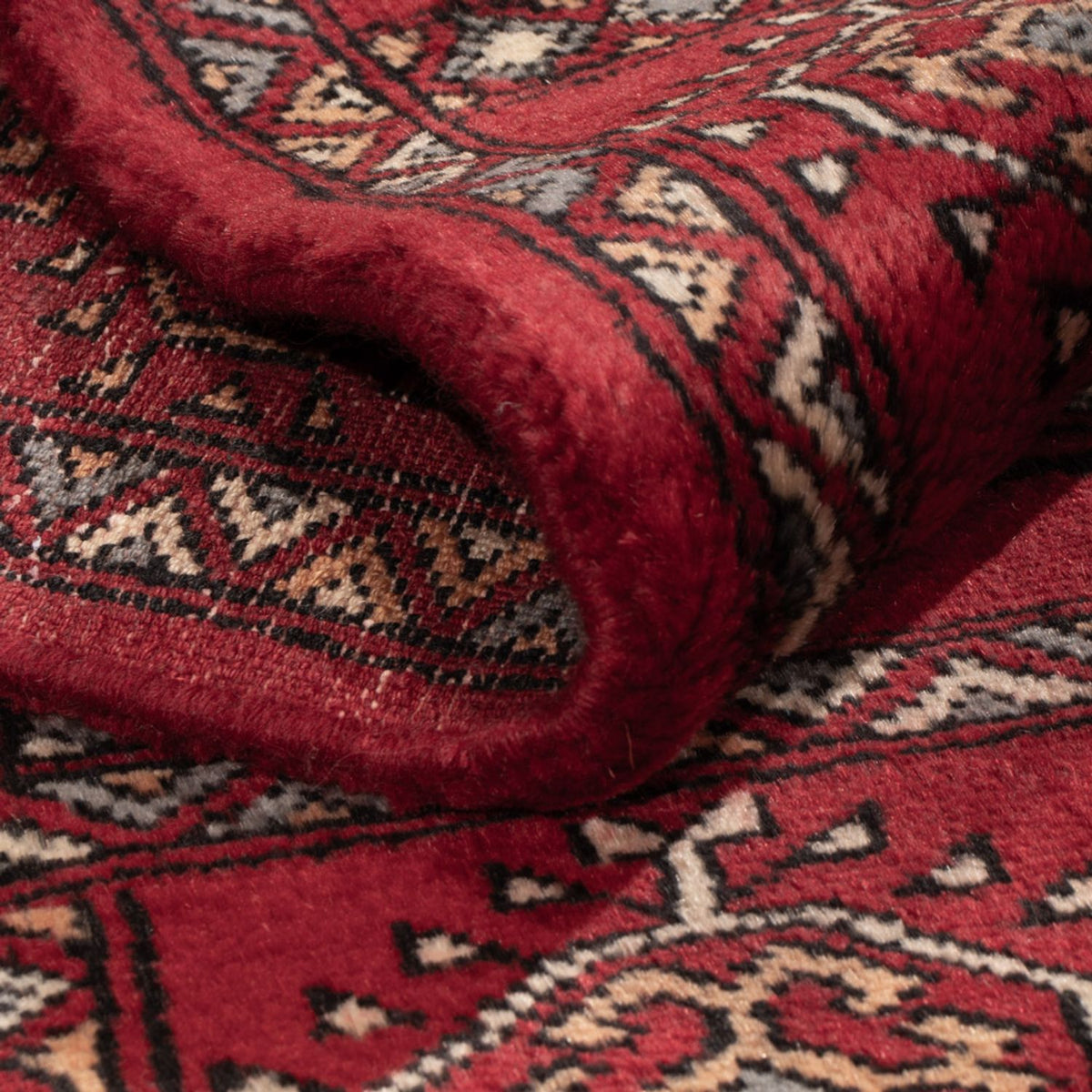 Pakistani Rug - 124 x 78 cm - red
