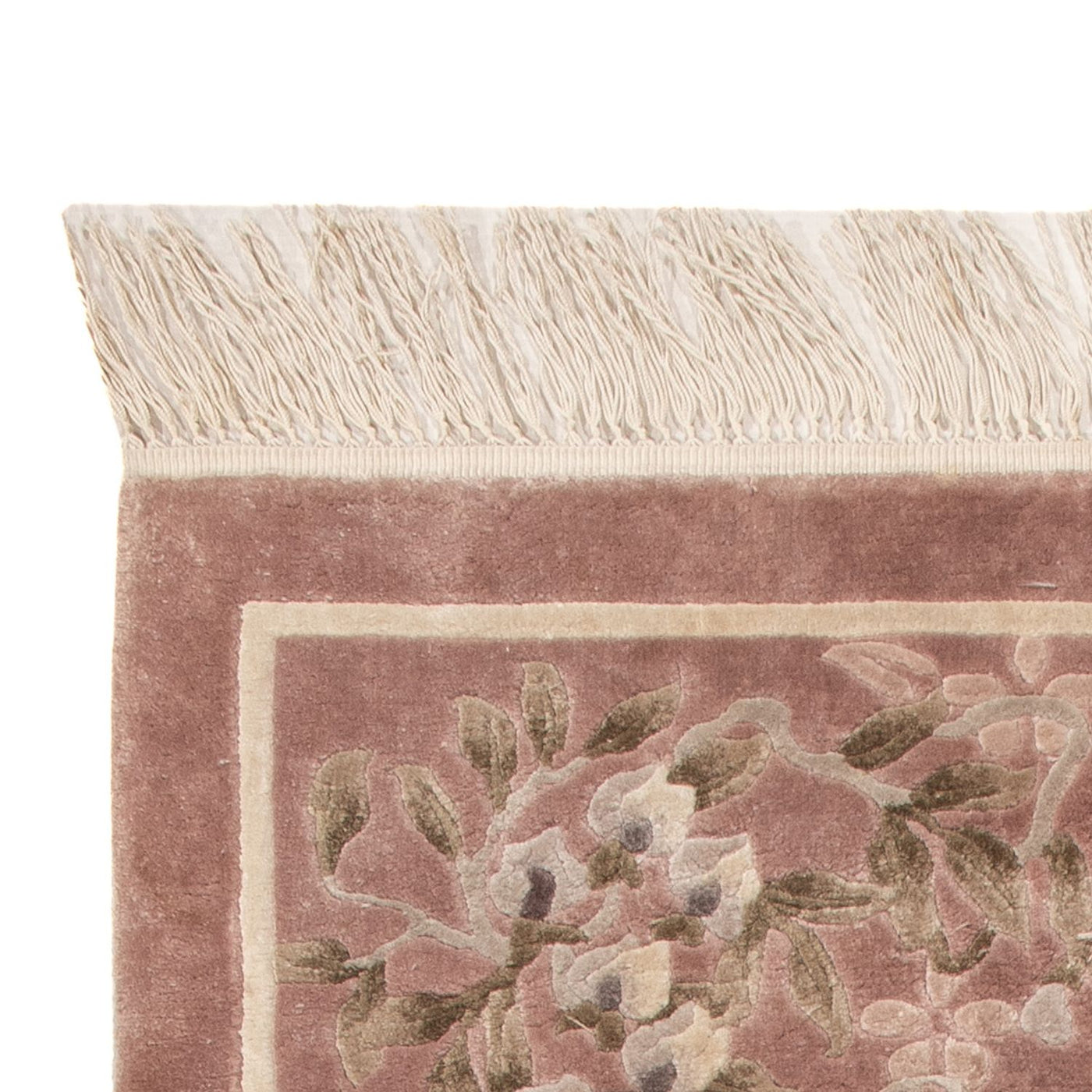 Chinese Silk Rug 123x62cm - Oriental Rug
