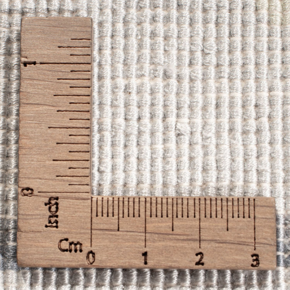 Silk Rug - Chinese Silk - 124 x 60 cm - silver