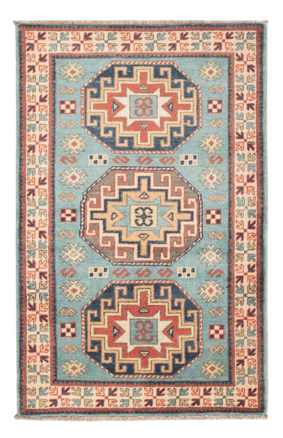 Ziegler Rug - Kazak - 124 x 78 cm - light blue