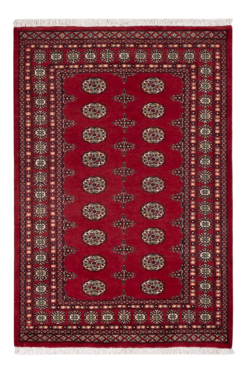 Pakistani Rug - 189 x 126 cm - red