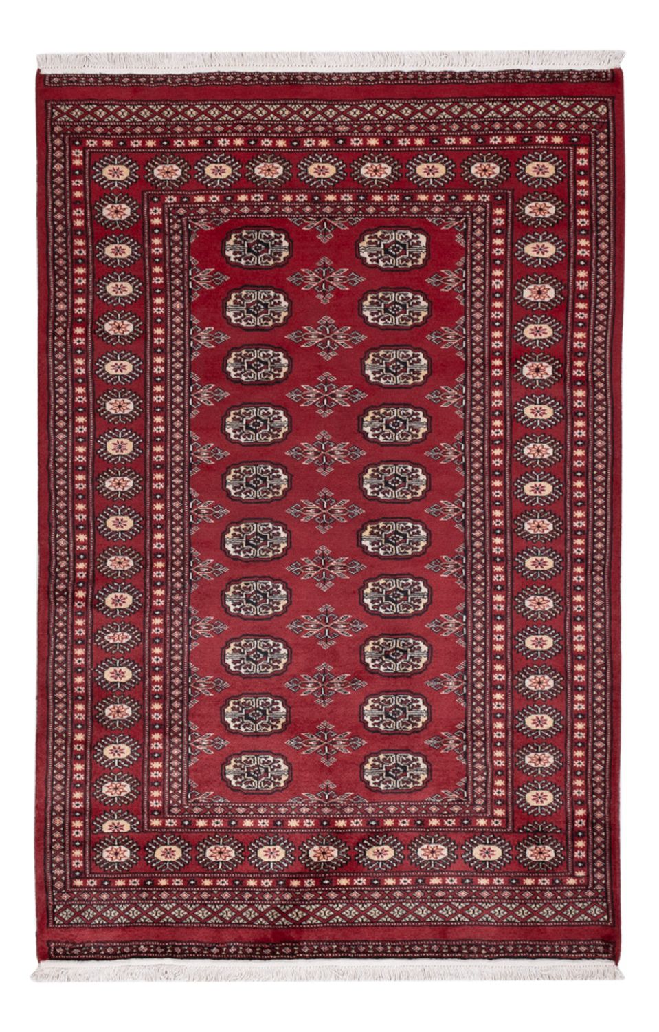 Pakistani Rug - 184 x 122 cm - red