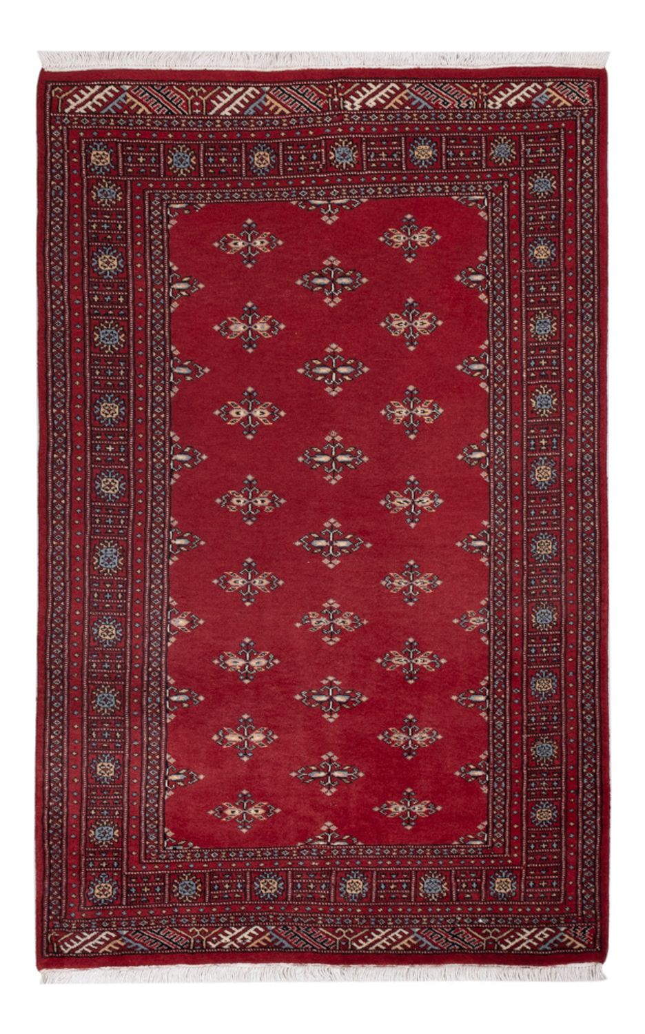Pakistani Rug - 197 x 125 cm - red