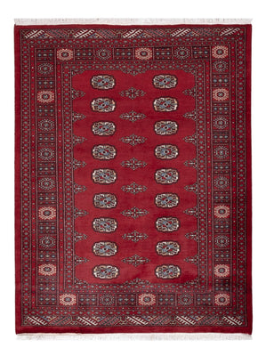 Pakistani Rug - 179 x 139 cm - red