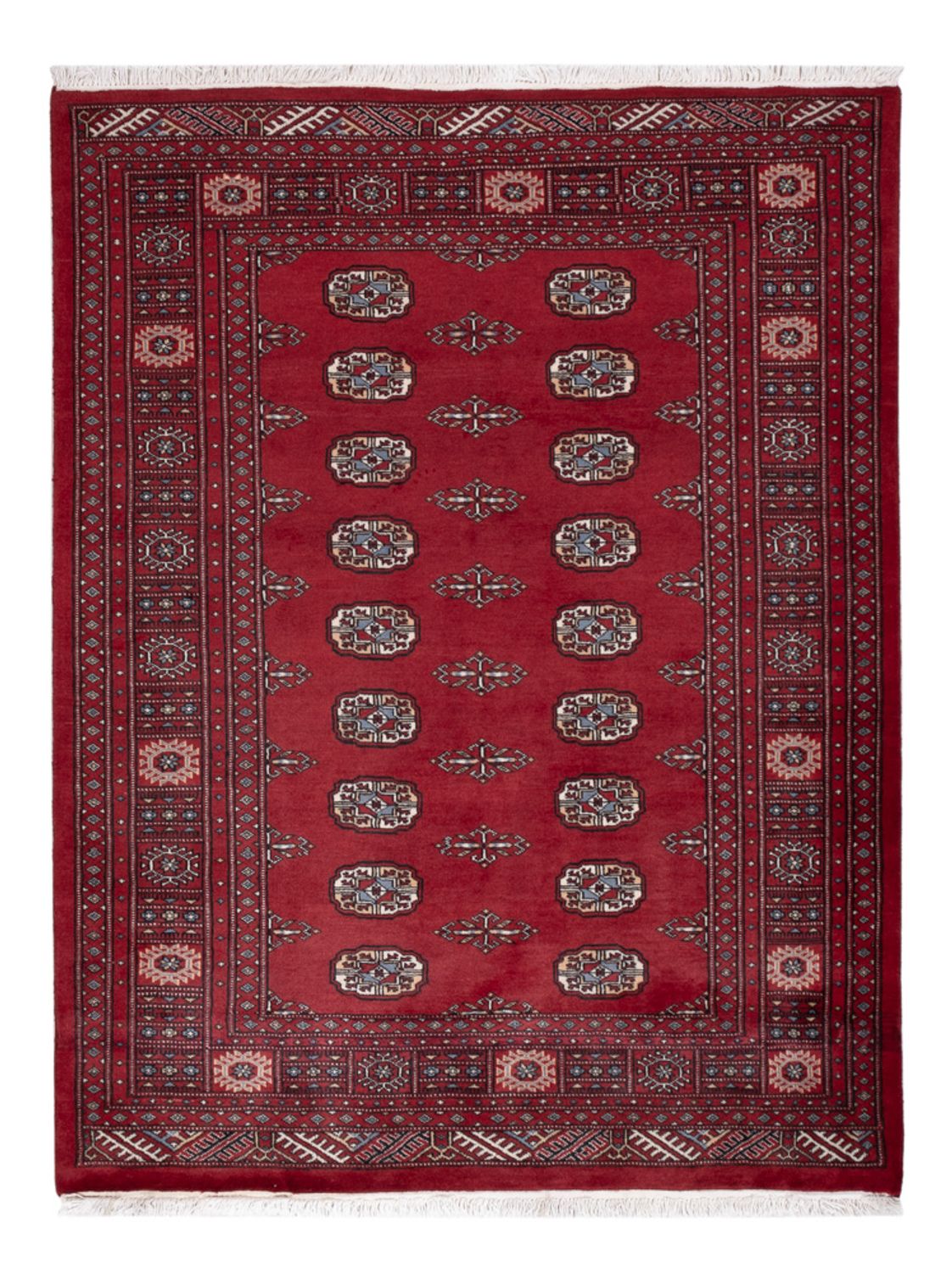 Pakistani Rug - 179 x 139 cm - red