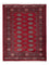 Pakistani Rug - 179 x 139 cm - red