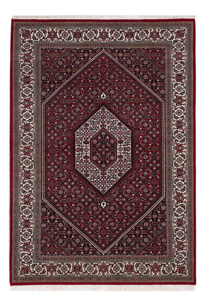 Indo Bidjar Rug 127x183cm - Oriental Rug - dark beige