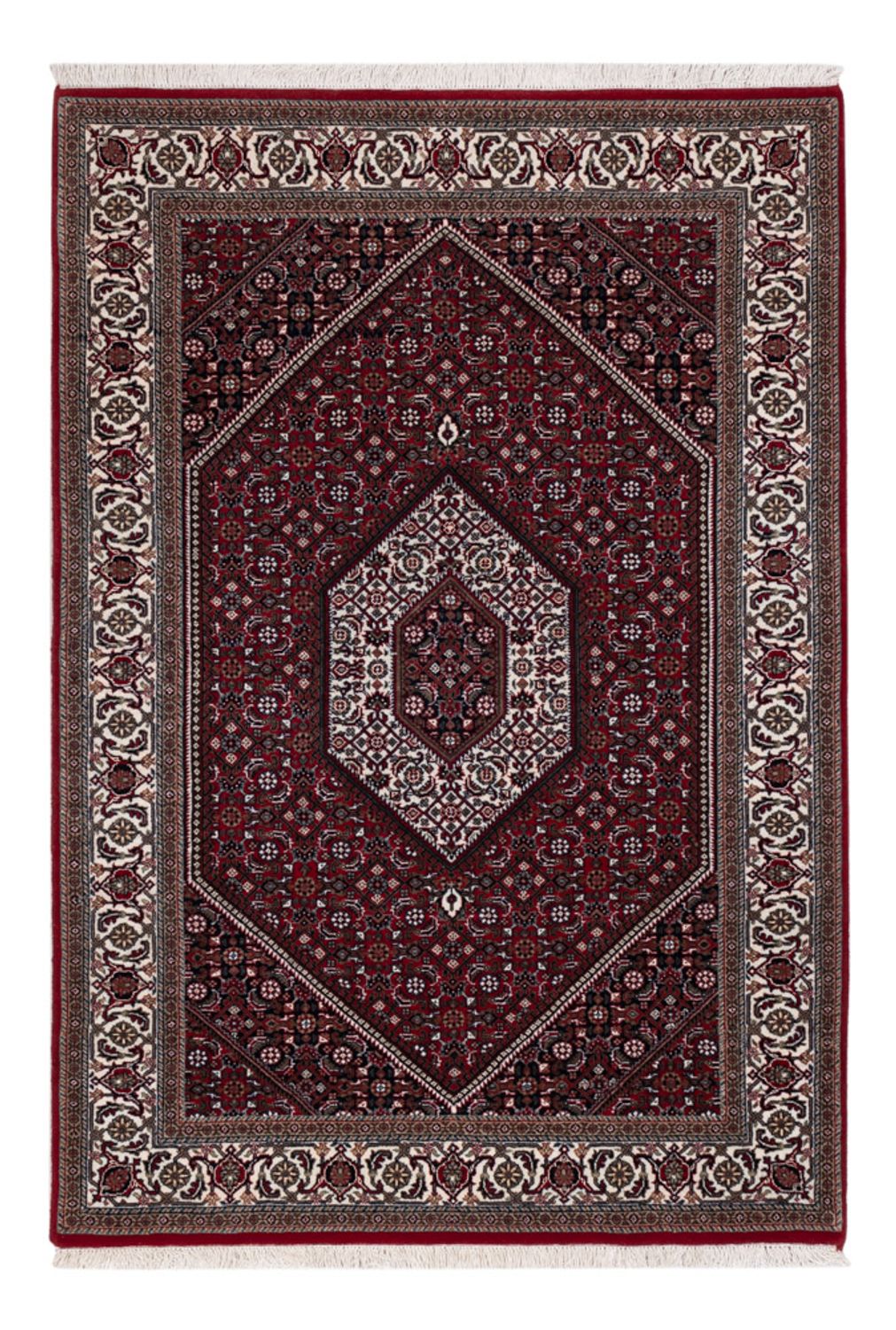 Oriental Rug - Bidjar - Indus - 182 x 123 cm - dark beige