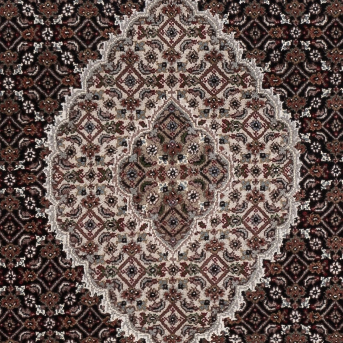 Oriental Rug - Tabriz - 188 x 123 cm - dark beige