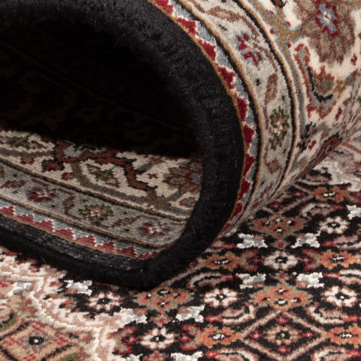 Oriental Rug - Tabriz - 188 x 123 cm - dark beige