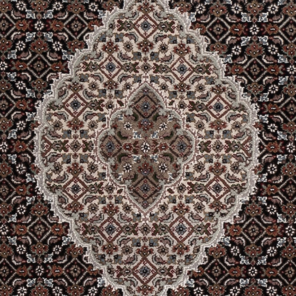 Oriental Rug - Tabriz - 187 x 124 cm - dark beige