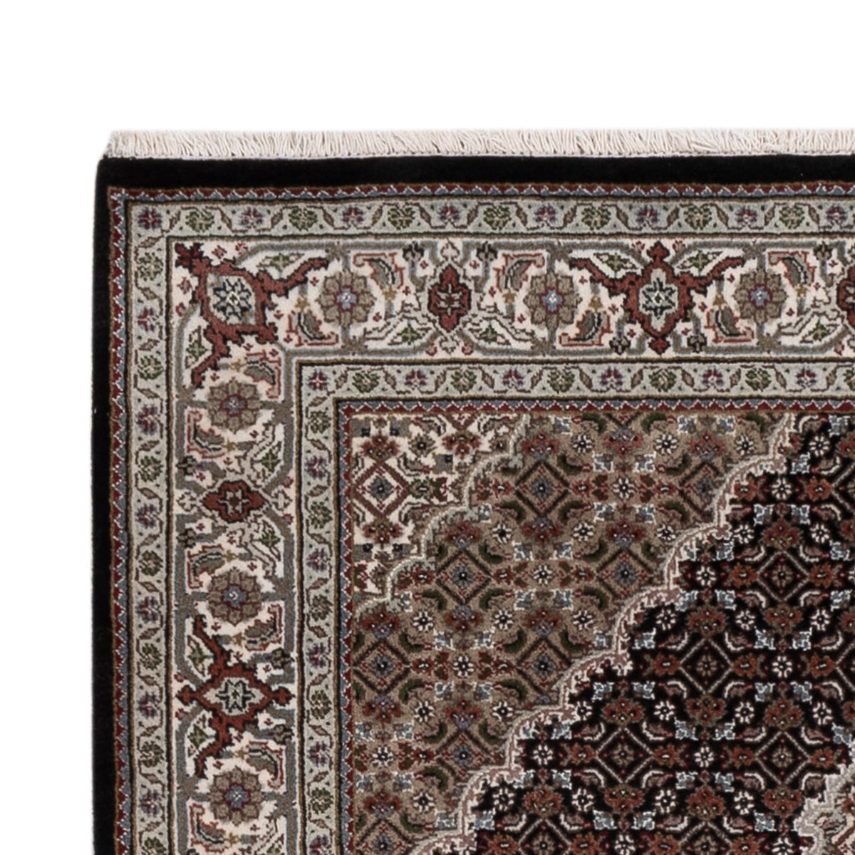 Oriental Rug - Tabriz - 187 x 124 cm - dark beige