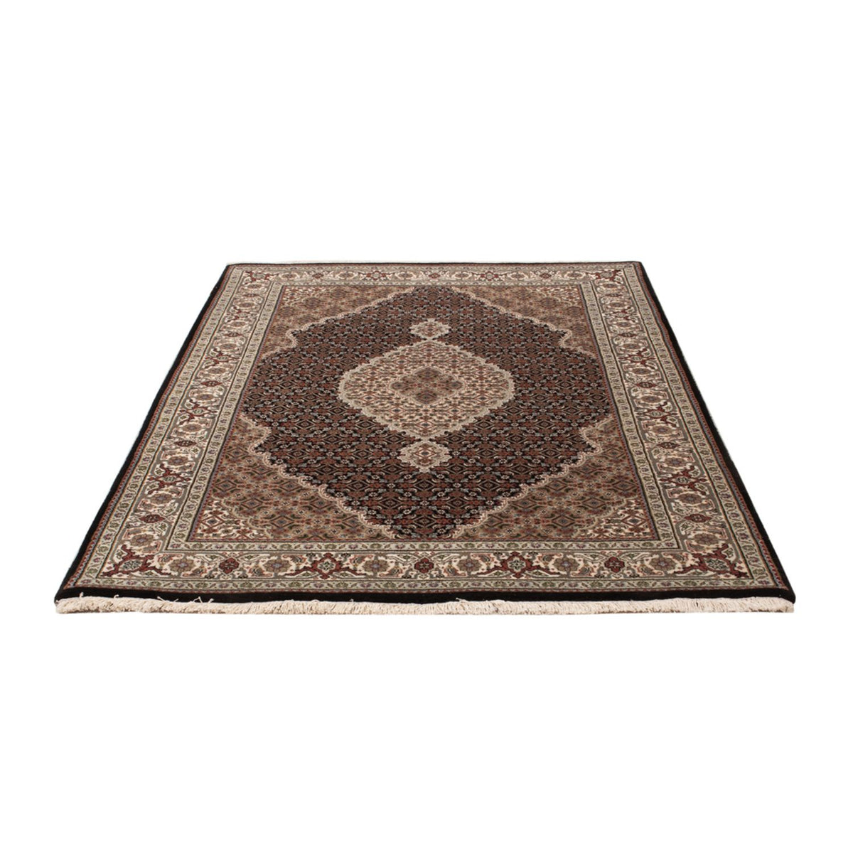 Oriental Rug - Tabriz - 187 x 124 cm - dark beige