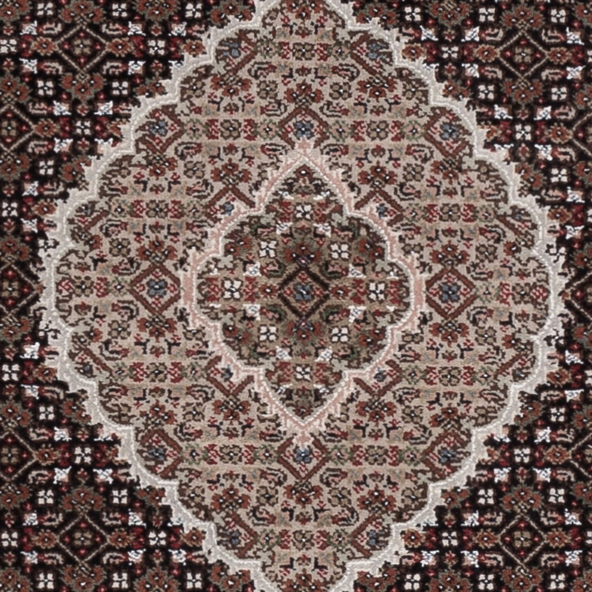 Oriental Rug - Tabriz - 184 x 127 cm - dark beige